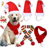 Frienda dog Christmas hat on pet with festive look and secure fit