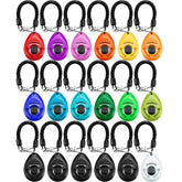 Frienda dog training clicker 18-piece collection in vibrant colors for versatile pet training