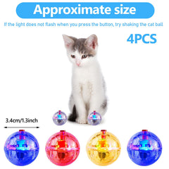 Frienda ghost hunting cat ball front lit shows bright LED for nighttime fun.