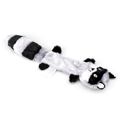 Friendly Pet unstuffed toy packaging display shows the fox, raccoon, and squirrel.
