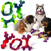 Frienhund 9-pack indestructible dog toys bundle supports long-lasting entertainment for aggressive chewers