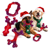 Frienhund indestructible toy pack front view highlights rugged nylon for powerful chewers and long-lasting play