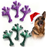 Frienhund indestructible nylon bone toy with beef flavor for tough chewers.