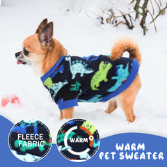 Friofmuy gray paw and stars set offers cozy warmth for small dogs.