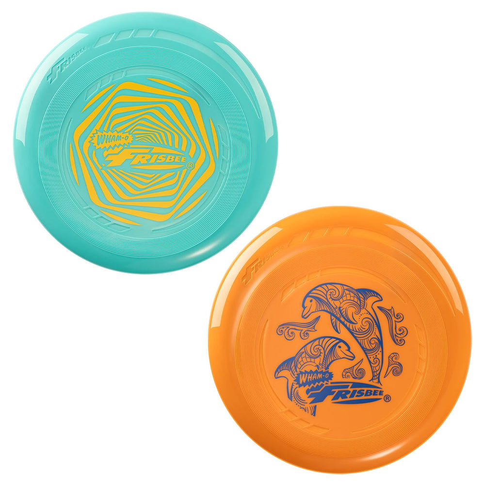 Frisbee Go 2 Pack disc in action; beginner-friendly outdoor play.