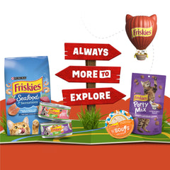 Friskies Lil' Gravies pack of 16 pouches ensures convenient feeding
