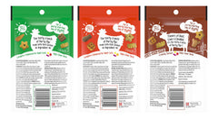 Friskies Party Mix Original Crunch pouch with real chicken and liver flavors for wholesome snacking