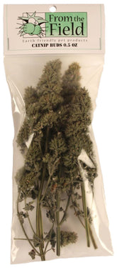 From The Field catnip buds with peak freshness aroma for engaging play.