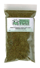 From The Field fine ground stalkless catnip bag showcases rich aroma for playful sessions