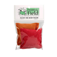From The Field Fluffy Hemp Pillow Catnip Toy delivers safe play with potent organic catnip for cats