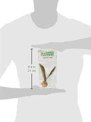 From The Field Oscar De La Bird feathers close-up, natural dye-free feathers for safe, engaging batting.