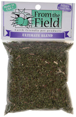 From The Field Ultimate Blend catnip-silver vine bag boosts playtime and feline enrichment.