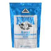 Fromm Classic Whitefish Dry Dog Food bowl showcases balanced nutrition for dogs.