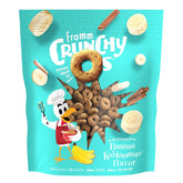 Fromm Crunchy Os Banana Kablammas bag with resealable seal for fresh rewards