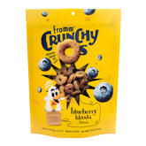 Fromm Crunchy Os Blueberry Blasts bag, ideal training rewards for dogs