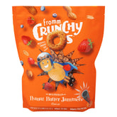 Fromm Crunchy Os Peanut Butter Jammers bag front showing premium dog treats for training and snacking