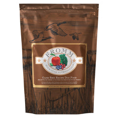 Fromm Four-Star Game Bird turkey recipe bag shows premium protein for all life stages