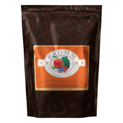 Fromm Four-Star Grain-Free Game Bird dry cat food bowl ready for serving a flavorful meal.