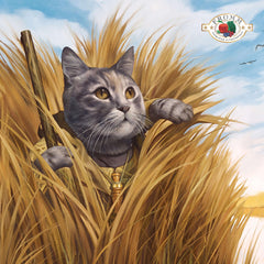 Fromm Four-Star game bird kibble close-up, appealing texture for cat meal times.