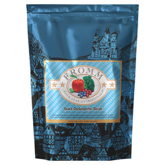 Fromm Four-Star Hasen Duckenpfeffer dry dog food bag showing all-life-stages nutrition