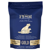 Fromm Reduced-Activity Senior Gold chicken kibble in bowl for easy feeding