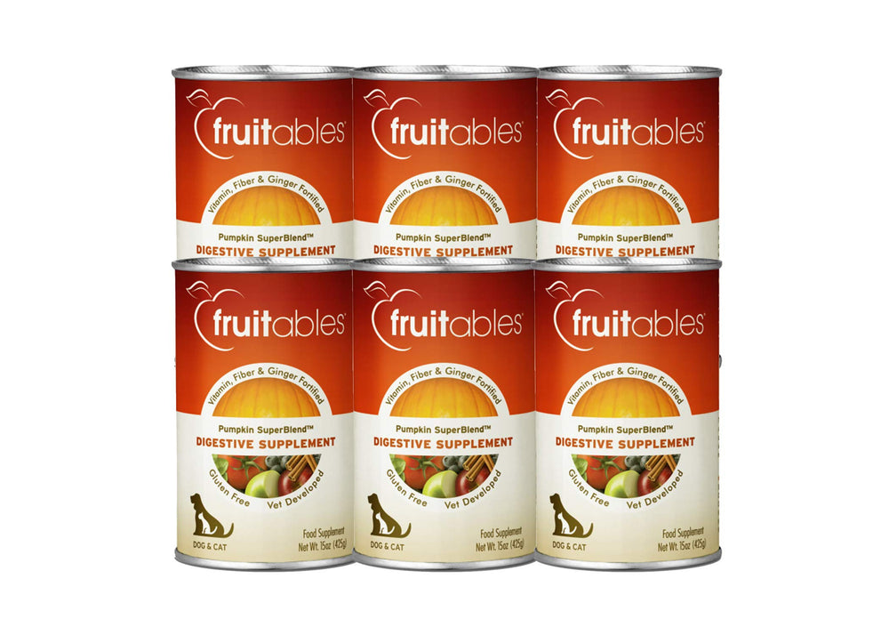 Fruitables pumpkin-digestive-supplement packaging highlights fiber-rich digestive support
