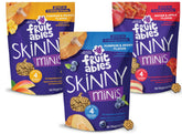 Fruitables Skinny Minis manzana con bacon en bolsa, premio sabroso para adiestramiento canino
