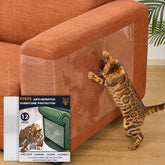 FTSTC anti-cat-scratch-furniture-protector 8-large panels shield upholstery from claws, reducing wear.