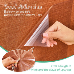 FTSTC transparent-no-odor-vinyl provides discreet, pet-safe protection on sofas.