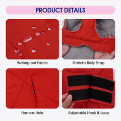 FUAMEY waterproof outer fabric provides light rain protection for outings.