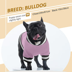 FUAMEY winter sweater on dog illustrating durable, lightweight warmth