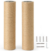FUKUMARU scratching post refill with natural jute rope for durable cat scratching sessions