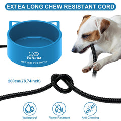 Fuliuna chew-resistant cord supports durability during curious pet play.