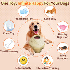 FULUPET aggressive-chewer-toy-dividers-inside illustrates slowed-feeding engagement.