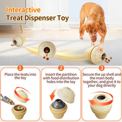 FULUPET frozen-dog-treat-holder-two-compartments presents easy frozen rewards.