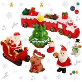Fumete Christmas aquarium decor tree for fish tanks adds festive charm and visual interest.