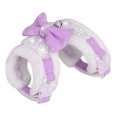 FUNAT plush chest strap materials close-up showing soft velvet for comfy walks