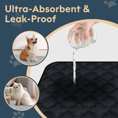 FunFurry anti-slip backing keeps the liner in place during active play.