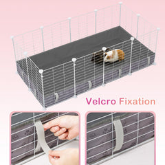 FunFurry base impermeable para jaula: protección contra filtraciones y desechos.