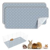 FunFurry guinea pig cage liner front view showing two-pack option for small pets