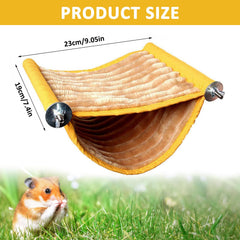 FunMove fixed wooden frame attached to cage for stable resting