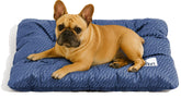 Funny Fuzzy bed mat front view showing plush cozy surface for pets