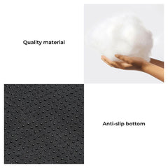 Funny Fuzzy calming dog bed soft texture supports relaxation during nap time