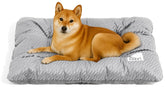 FUNNY FUZZY cama para perro jaula reversible, descanso cómodo en todas las estaciones.