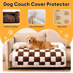 FUNNY FUZZY dog couch bed mini-design creates a cozy nap spot on your sofa.