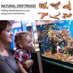 FUNOJOY driftwood aquarium-branch moss-tree texture for reptile habitat