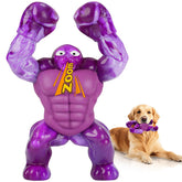 Furdog indestructible chew toy purple with 30% thicker design for extreme chewers.