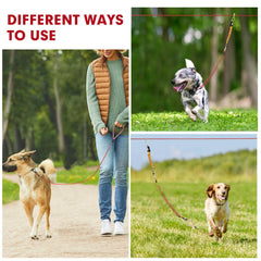 Furggis Runner tangle-free coiled rope reduces snags during playtime