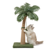 Furlogy Palm Tree Scratching Post assembled for sturdy play and claw maintenance