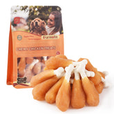 Furmate chicken-wrapped calcium bone packfront: durable chew for dogs may support daily activity and flavor enjoyment